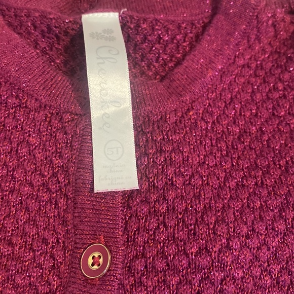 Pink button down shirt size 5T - Picture 3 of 3